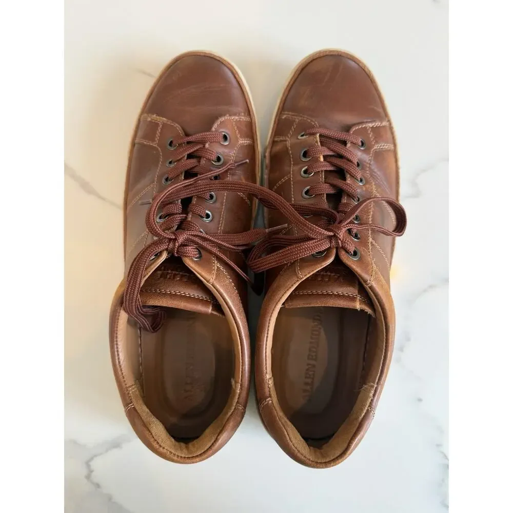 Allen Edmonds PORTER CITY Casual Derby Sneakers Sz 11 Width D Chili Leather